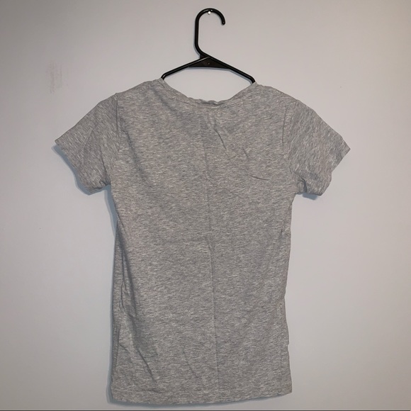 gray short sleeve ralph lauren top - Picture 4 of 4